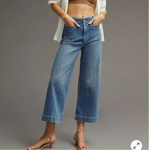 Anthropologie Pilcro the skipper wide leg jean, NWOT SIZE 25